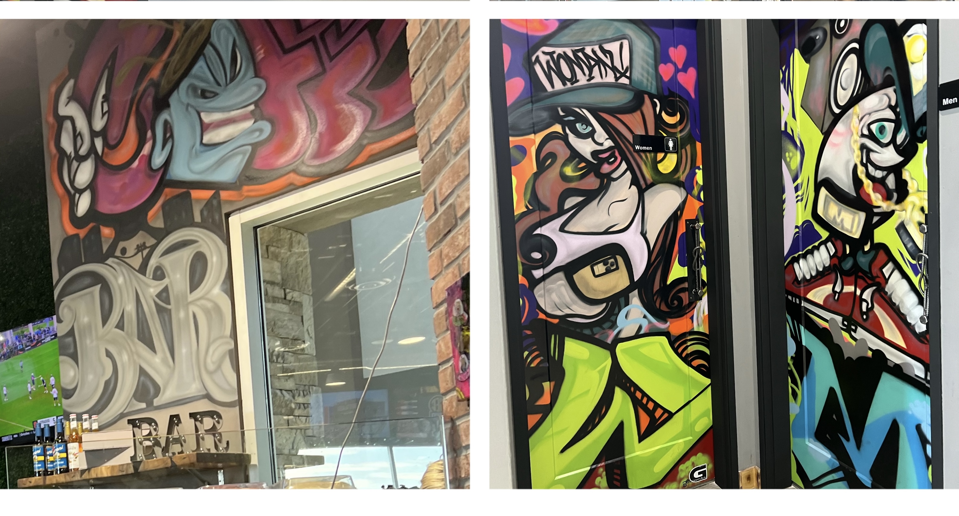 Breakfast Junkies Graffiti Bottom